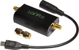 "Lana HF" - mažo triukšmo LF, MF ir RF stiprintuvo modulis (LNA), skirtas RF ir programinei įrangai (SDR). Plačiajuostis 50 kHz-150 MHz dažnių diapazonas su šališkumo trišakiu ir USB maitinimo parinktimis