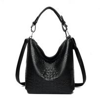 Moterų krepšys, Vienos peties krepšys, Pirkinių krepšys, Madingas rankinis crossbody krepšys juoda