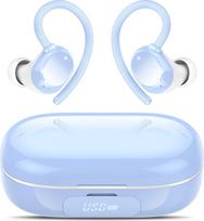 "Lekaby" "Bluetooth" sportinės ausinės, belaidės "Bluetooth 5.3" ausinės su HD mikrofonu, 128 valandų trukmės, su LED ekranu, giliais bosais, IP7 vandeniui atsparios ausinės, ausų kabliukai darbui, studijoms, sportui