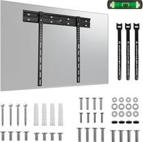 "Maclean MC-123 Ultra Flat TV Wall Mount" 40-85 colių VESA iki 600 x 400 Didžiausia apkrova 80 kg Minimalistinis dizainas Milteliais dengtas plienas Pilnas tvirtinimo komplektas, įskaitant