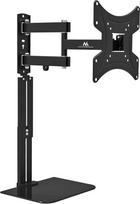 "Maclean MC-771A" televizoriaus sieninis laikiklis su lentyna Universalus 23-43 colių OLED/QLED/LCD/LED/Plazma televizoriams Maksimali apkrova iki 25 kg, maks. VESA 200 x 200 mm, stiklinė lentyna iki 5 kg