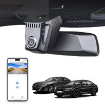 "Mangoal 4K Dash Cam", skirta BMW 5 serijos G30 G31 G38 Gen7 2018 2019 2020 2021 2022 2023 Select 2017 M5 F90 (A modelis), OEM stilius, 2160P UHD vaizdo įrašas, WiFi ir programėlė, 64GB kortelė