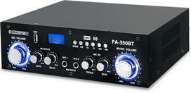 "McGrey PA-350BT" "Bluetooth" galios stiprintuvas - su USB/MP3 grotuvu 200 W galios - stiprintuvas su dviem mikrofono įėjimais - USB MP3 grotuvo ir RCA įėjimu - idealiai tinka vakarėlių kambariams ir karaokės vakarėliams
