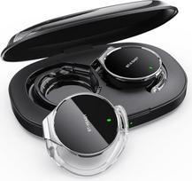 "Micool" ausinės "Bluetooth 5.4", atviros ausinės belaidės "Bluetooth" triukšmo slopinimo ausinės, vandens lašo formos spaustukas ant sportinių ausinių "Bluetooth" su 4 mikrofonais, patogiai prigludusios ausų kabliukų ausinės