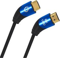 "Oehlbach Shape Magic 40-8K" itin didelės spartos 2.1 HDMI kabelis - sertifikuotas 48Gb/s (40 laipsnių kampinis kištukas, 3 krypčių ekranavimas, OFC vario pilnavidurė jungtis), juodas - 1 m