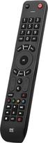 "One For All Evolve TV" universalus nuotolinio valdymo pultas URC7115 - Idealus pakaitalas visų tipų televizoriams - Su mokymosi funkcija - Garantuojamas visų prekės ženklų televizorių veikimas - Juodas