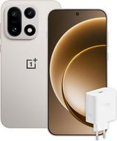 "OnePlus 15" dirbtinio intelekto 5G išmanusis telefonas, 16GB RAM, 512GB atminties, "Snapdragon 8 Elite Gen5", triguba 50 MP kamera, 7300 mAh baterija su 120 W greituoju įkrovikliu "SuperVOOC", su 43 mm laikrodžiu "Watch3", smėlio audra