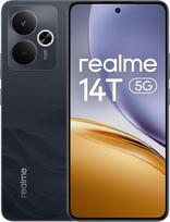 "realme 14T" išmanusis telefonas 5g, 8+256GB, 5260mAh baterija, "Dimensity 6300" mikroschemų rinkinys, IP69 atsparus vandeniui, 50MP kamera, 120Hz ekranas su "Eye-Care" efektu, juodas, išskirtinis "Amazon" (be adapterio)