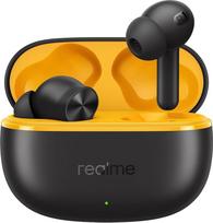 "realme Buds T200 Lite" tikros belaidės ausinės į ausis, dinaminis 12,4 mm garsiakalbis, baterijos veikimo laikas iki 48 valandų, 45 mm vėlavimas, atsparumas IPX4, 2 ENC, "Bluetooth 5.4", "Google Fast" (juodos spalvos)