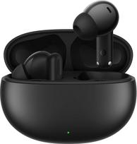 "realme TechLife Buds" ausinės "Bluetooth" su 12,4 mm dinaminiu žemų dažnių garsiakalbiu, 36 val. atkūrimo laikas, AI-ENC, Dual Device 2.0, 3D kambario garsas, 45 ms vėlavimas, "Bluetooth 5.4", belaidės ausinės, juodos spalvos