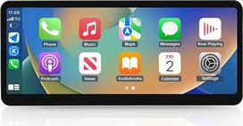 "Road Top CarPlay" ekranas, 12,3 colio itin plonas automobilinis radijas, skirtas "Mercedes Benz" A/B klasės GLA CLA W176 W246 C117 X117 X156 su NTG 4.5/4.7 (2013-2015 m.), belaidžio "CarPlay"/"Android" automobilio radijas