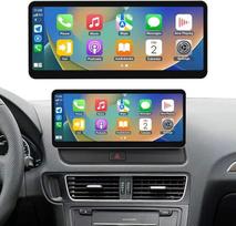 "Road Top" 12,3 colių automobilinio radijo imtuvo belaidis "CarPlay" jutiklinis ekranas, skirtas "Audi Q5" 2009-2017 m. su 3GMMI, automobilinio radijo stereosistemos daugialypės terpės ekranas, palaiko belaidį "Android Car", navigaciją, "Mirrorlink