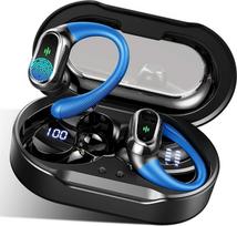 "Rolosar 2026" "Bluetooth" ausinės, belaidės "Bluetooth 5.4 Sport Deep Bass", ausinės su 4 ENC triukšmo slopinimo mikrofonu, 50 valandų veikimo laikas, IP7 vandeniui atsparios ausinės
