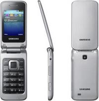 "Samsung C3520" sidabrinės spalvos metalo spalvos