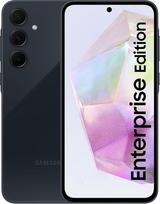 "Samsung Galaxy A35 5G Enterprise Edition", "Android Smarthone", verslo telefonas su 6GB RAM / 128GB, 50 MP fotoaparatu, "Knox", IP67 atsparumu vandeniui ir kamščiams - juodas - 3 metų garantija