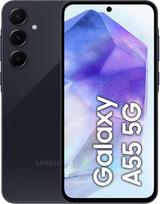 "Samsung Galaxy A55 5G" išmanusis telefonas, "Android" telefonas be sutarties, 128GB - 8GB RAM, 2 dienų baterijos veikimo laikas, 50 MP fotoaparatas, nuostabus jūrų laivynas, 2,5 metų garantija