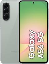 "Samsung Galaxy A56 5G", "Android" išmanusis telefonas, 256GB atminties, 8GB RAM, nuostabus alyvuogių spalva, 6 kartus atnaujinama operacinė sistema, didelis ekranas, ilgas baterijos veikimo laikas, 1 metų garantija / vietinė versija