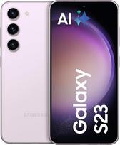 "Samsung Galaxy S23 Android" išmanusis telefonas, 128GB, 3 900 mAh baterija, išmanusis telefonas be sutarties, levandų spalvos -