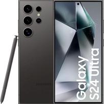 "Samsung Galaxy S24 Ultra 5G" išmanusis telefonas Dual SIM RAM 12GB / vidinė atmintis 512 OLED ekranas 6,8 colių 3120 x 1440 pikselių 120 Hz 4x galinė kamera 200 MP 50 10 priekinė kamera Titano juoda