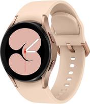"Samsung Galaxy Watch4" apvalus "Bluetooth" išmanusis laikrodis "Wear OS" fitneso laikrodis "Fitness Tracker" 40 mm aukso spalvos (skaidri versija) -