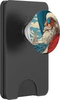 "Schöner Segelblick im Weihnachtsstil für Weihnachtsmann-Liebhaber" PopSockets PopWallet für MagSafe