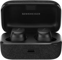 "Sennheiser Momentum True Wireless 3" - "Bluetooth" ausinės į ausis muzikai ir telefonams su adaptyviąja triukšmo slopinimo funkcija ir 28 valandų baterija - juodos spalvos