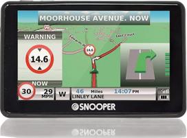 "Snooper SC5900 Ventura DVR G2 Caravan ir Motorhome GPS navigacijos sistema su integruota prietaisų skydelio vaizdo kamera