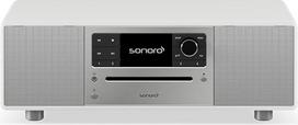 "sonoro Prestige" kompaktinė sistema su CD grotuvu (FM, DAB Plus, "Spotify", "Amazon", "Deezer"), balta