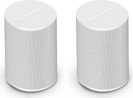 "Sonos Era 100" išmanusis garsiakalbis su "WiFi", "Bluetooth", suderinamas su "Amazon Alexa" - baltas (2 vnt.)