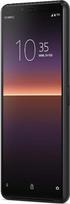 "Sony Xperia 10 II" išmanusis telefonas (15,7 cm (6 colių) "Full HD+" OLED ekranas, trijų kamerų sistema, "Android 10 SIM", 4GB RAM, 128GB atminties, IP 65 / 68 sertifikatas), juodas