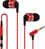 "SoundMAGIC E80" aukštos kokybės išmaniosios ausinės "Smartphone" ausinės į ausis Aukštos kokybės ausinės su triukšmo mažinimo funkcija - raudonos spalvos
