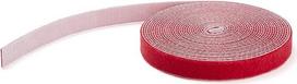 "StarTech.com" 30,5 m velcro juostos ritinys - daugkartinio naudojimo, pagal dydį supjaustyti velcro kabelių raiščiai - pramoninis velcro ritinys / velcro juostos ritinys - velcro juosta kabeliams tvarkyti - raudona (HKLP100RD)