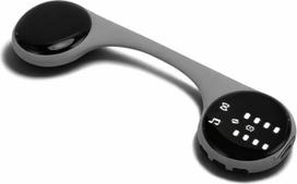 "Sxhlseller" pagalvės garsiakalbis miegui, kaulų laidumo miego pagalba su baltu stereofoniniu bosu, nešiojamasis "Bluetooth" garsiakalbis po pagalve su LED ekranu (pilkas)