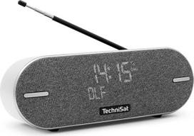 "TechniSat DIGITRADIO BT 2" - nešiojamasis "Bluetooth" garsiakalbis su DAB+ skaitmeniniu radiju (FM, laikrodis, vandeniui atsparus korpusas, mėgstamiausiųjų atmintis, AUX-in, baterija, 20 W), šviesiai pilkas
