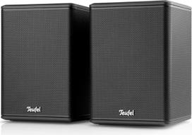 "Teufel Effect 2" belaidžių aktyviųjų stereofoninių garsiakalbių pora kaip galiniai garsiakalbiai - juoda