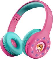 "Trust Nouna" "Paw Patrol" "Bluetooth" ausinės vaikams su oficialia licencija, garsumo ribotuvu (85 dB) vaikams nuo 4 metų, ausinės su mikrofonu, 15 valandų žaidimo, belaidės ausinės, rožinės spalvos