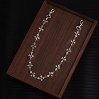 Metal Chain Cross Jeans Trouser Chain Men'S Hip-Hop Niche High-End Men'S Waist Chain Accessories