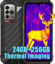 "Ulefone Power Armor 18T Ultra Outdoor" mobilusis telefonas 5G išmanusis telefonas, Dimensity 7050 24GB + 512GB, 108MP + termovizoriaus kamera, 9600mAh, 6,58 colių FHD+, "Android 14" IP68 mobilusis telefonas be sutarties, 4GLTE 5G HiFi NFC OTG GPS