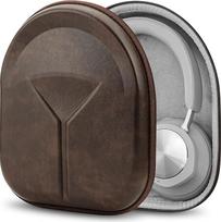 "UltraShell" ausinių dėklas "Parrot Zik", B&O PLAY by BANG & OLUFSEN BeoPlay H2, H6, H8, Bose QC3, QC25, QC2, QC15, AE2w, AE2i, AE2, AE2, SoundTrue / kietas dėklas / kelioninis krepšys (juodas reljefinis)