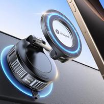 "VICSEED 2025" 2025 karinis mobiliojo telefono laikiklis automobilyje Magsafe automobilinis magnetas [20XN55 magnetai ir 20 kg vakuuminis siurbimo puodelis] 360° pasukamas magnetinis automobilinis mobiliojo telefono laikiklis, skirtas "iPhone 17 Pro Max"