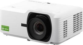 "ViewSonic LX700-4K" 4K UHD lazerinis projektorius žaidimams ir namų kinui, 3500 ANSI liumenų, 300 colių ekranas, 240 Hz, 4,2 ms itin greitas įvesties dažnis, HDR, eARC, automatinis H/V keystone ir 4 kampų reguliavimas