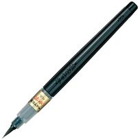 Pentel Brush Medium Black Pen, Nib, XFL2L, juoda