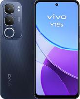 "vivo Y19s" išmanusis telefonas, 6GB + 128GB, 6GB išplėsta RAM, 6,68" LCD ekranas, 90 Hz atnaujinimo dažnis, dinaminis apšvietimas, 50 MP pagrindinė kamera, 5150 mAh baterija, IP64, 300 % garsumas, NFC palaikymas