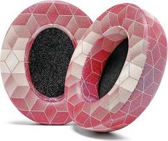 "WC Wicked Cushions" pakaitinės ausų pagalvėlės "Beats Studio 2" ir "Beats 3" (B0501, B0500) laidiniams ir belaidžiams įrenginiams | Netinka "Beats Solo" | Minkštesnė oda, patobulintos putos ir stipresni klijai | Šešiabriaunė raudona