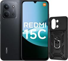 "Xiaomi Redmi 15C", dvigubas, 256GB, 4GB ram, vidurnakčio juoda