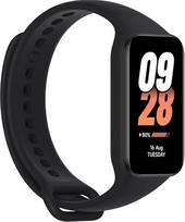 "XIAOMI Smart Band 8" aktyvaus fitneso ir veiklos stebėjimo įrenginys (50 sporto režimų, širdies ritmo monitorius, miego monitorius, pranešimai, žingsniamatis, 14 dienų veikianti baterija), juodas