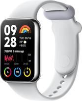 "XIAOMI Smart Band 8 Pro" fitneso seklys, 1,74 colio AMOLED ekranas, iki 20 dienų veikianti baterija, 5ATM, SpO2 sekimas, miego ir pulso stebėjimas, 150+ treniruočių režimų, žingsniamatis, sidabrinės/pilkos spalvos