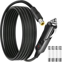 "Xiatiaosann" automobilio cigarečių uždegiklio ir DC8 mm 12 V kabelis, DC7909 7,9 x 0,9 mm automobilinio įkroviklio maitinimo šaltinis "Bluetti" nešiojamajai maitinimo stočiai, automobiliniam vaizdo registratoriui, "Bluetooth" garsiakalbiui, fotoaparatui,