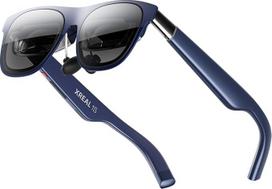 "XREAL 1S AR/XR" akiniai, 500 colių virtualus ekranas, 52° matymo laukas, 3DoF, tikri 3D AR akiniai su X1 lustu, suderinami su visais USB-C DP įrenginiais ir "iPhone 17/16/15", ROG/SteamDeck