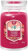"Yankee Candle Santa On Skis" kvapioji žvakė stiklinėje (didelė) - firminė žvakė "Winter Collection 2025 - Apres Ski", deganti iki 90 valandų